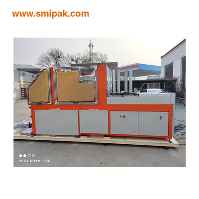 Automatic CLOTHING Box Gluing And Forming Machine E3 For Vegetable Food Fruit Boxes Making