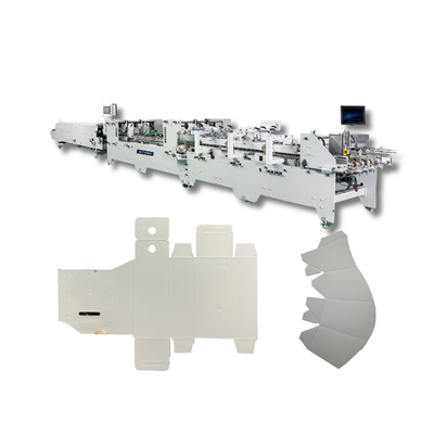 2022 New Technology Hotels Paper Box Machine Automatic Corrugated Box Folder Gluer