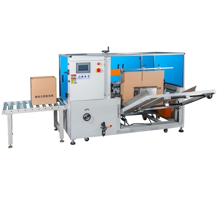 Small Box Carton Erectors Sealer Case Closing Packing Machine