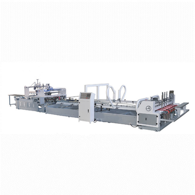 Corrugated Cardboard Making Machine Folding 6 Corner Box Folder Gluer Machine 6 Box Remarks Gluing Machine