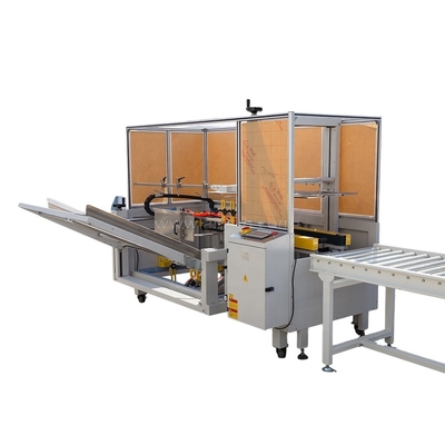 Fully Automatic Folding Carton Clothing Bottom Case Erector Bottom Sealing Machine