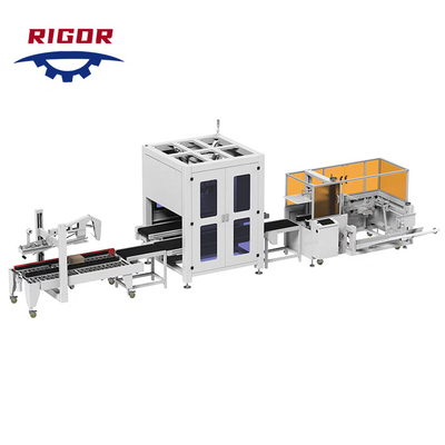 Automatic Packing Line Carton Forming Machine Carton Folding Machine Erector Carton Stacking Machine