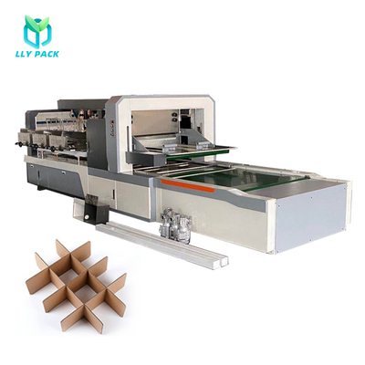 Food PLC Control High Precision Shingle Assemble Corrugated Cardboard Box Making Machine