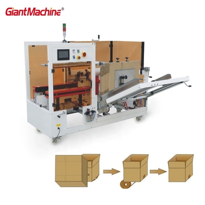 Hot Food Factory Sale Carton Packing Machine Small Vertical Box Carton Box Opener Vertical Robotic Erector With Bottom Jack Stand