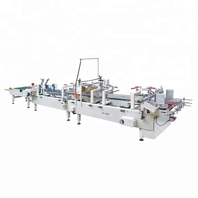 ZH-580S Food 210~600g/ Square Meter Auto Folder Glue Crash Lock Bottom