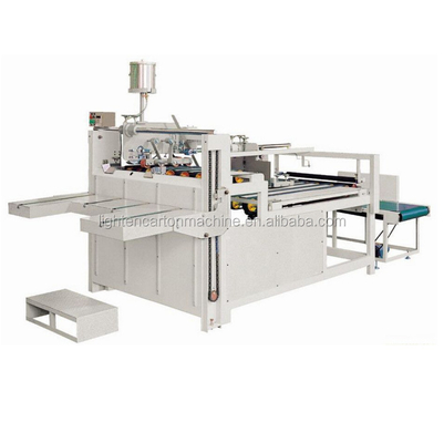 Food Corrugated Cardboard Folding Gluing Machine Cardboard Box Flexo Folder Gluer Machine