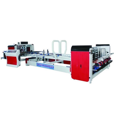 machinery &amp;amp; New Material Automatic Carton Box Corrugated Cardboard Folder Gluer Machine
